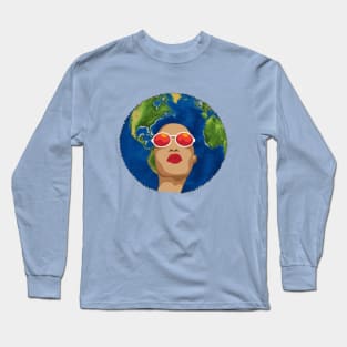 african mother earth day Long Sleeve T-Shirt